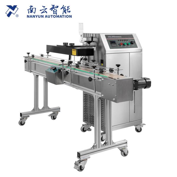 Máy hàn miệng lọ thủy tinh bằng màng nhôm tự động LGYS-4000