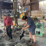 Máy tách và nghiền thép đúc thủy lực công suất cao