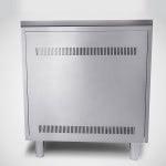 Bếp chiên bằng gas có 2 bồn inox và tủ bếp - thiết bị nhà hàng