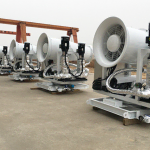 30米防爆雾炮机 全自动60-150米远程射雾器 工程除尘 超细雾炮机