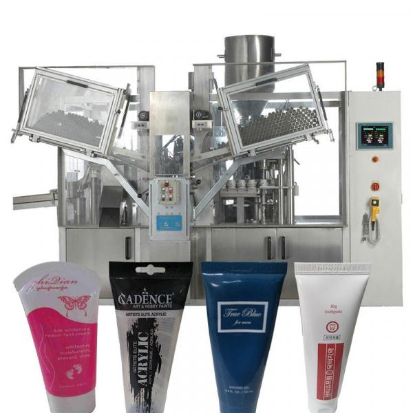 高速灌装封尾机 双三色牙膏灌装生产线 自动牙膏洗面奶灌装封尾机