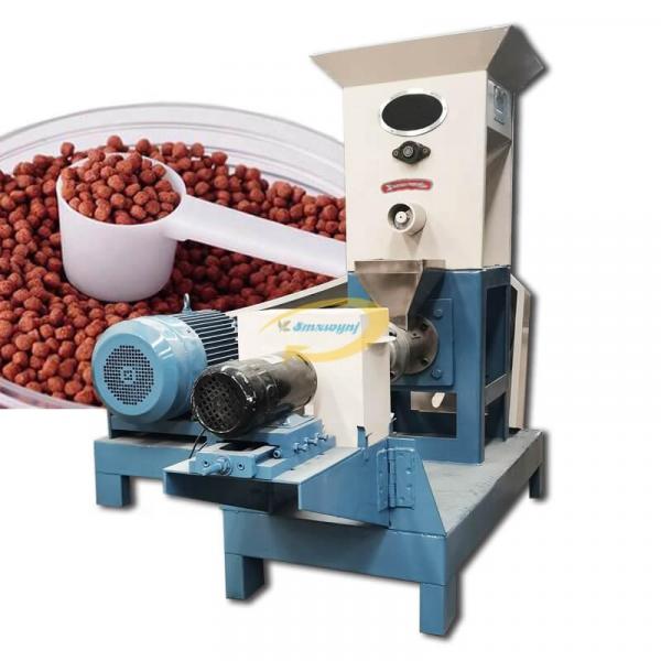 Máy ép đùn thức ăn cho cá hoàn toàn tự động - Máy chế biến thức ăn chăn nuôi