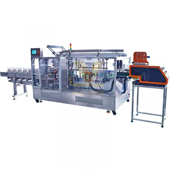 计数代餐粉装盒机 点数固体饮料全自动装盒机 数袋多列粉末装盒机