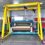 2吨3吨5吨移动式龙门吊 手推万向龙门架移动升降式无轨龙门架