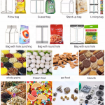 Máy cân bao bì 10/14 đầu có độ chính xác tốt - Máy đóng gói thực phẩm ăn nhẹ tự động cân, đóng gói - sản xuất Đậu Phộng