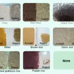 Máy tách có độ chính xác cao, hiệu quả cao Máy sàng lọc hạt bí đỏ Máy phân loại hạt Máy phân loại màu