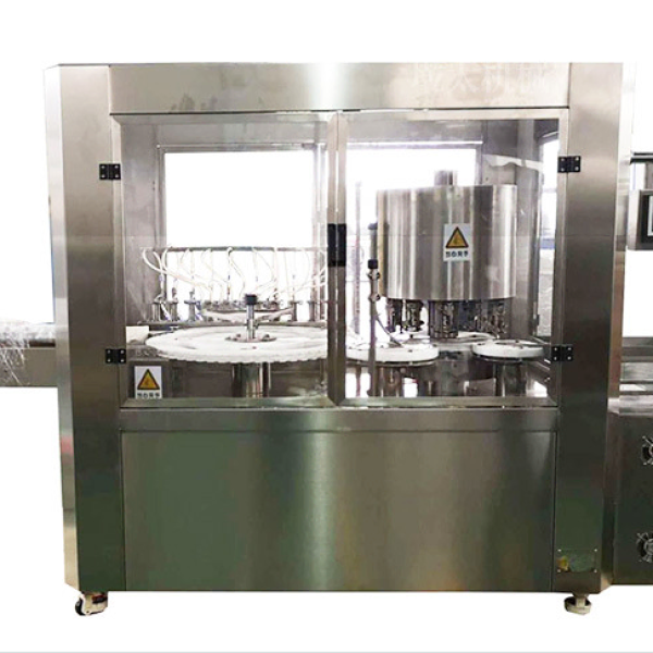 全自动液体灌装机医药口服液12头洗烘灌装联动生产线灌装封口设备