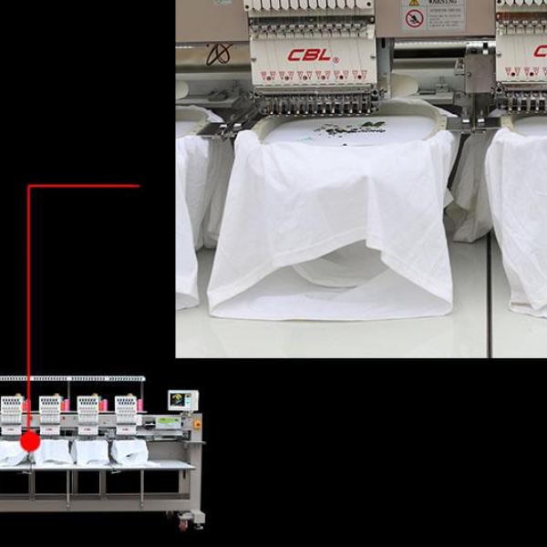 Máy thêu đa chức năng nhiều đầu CBL