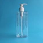 Chai nhựa Pet trong suốt vòi bơm 500ml