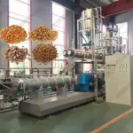 Dây chuyền chế biến máy đùn thức ăn cho chó cưng