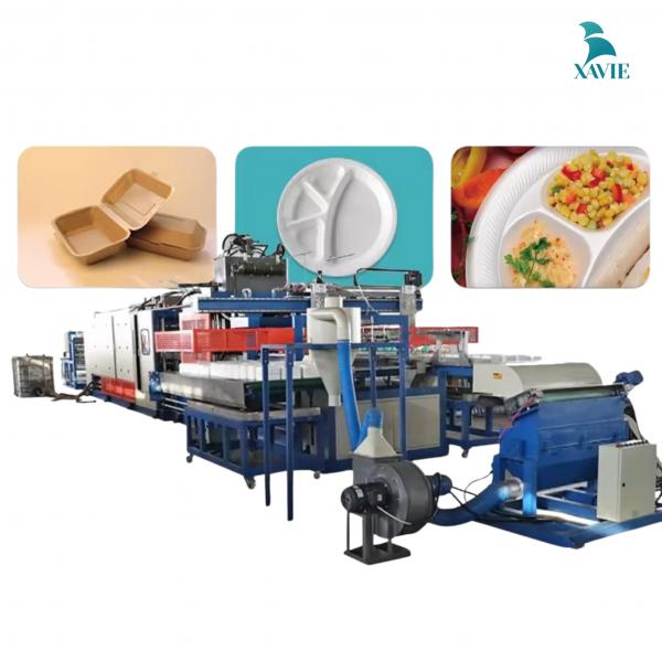 Dây chuyền làm hộp xốp đựng thức ăn