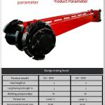 Đầu trộn cố định bùn quay – gắn máy xúc