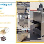 The Groundnut Dry Type Peeling Machine