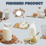Cashew and almond milk grinding & extracting machine.