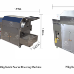 Máy Rang Hạt Mini Dùng Tại Nhà – Thép Không Gỉ