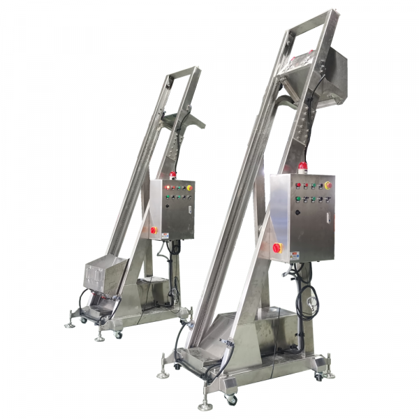 不锈钢提升机输送化工颗粒粉末物料自动变频调速单斗提升机上料机