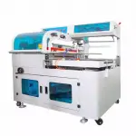 全自动高速封切机450边封热收缩膜机热塑封pof塑膜套袋包装机