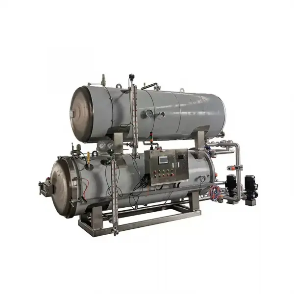 玻璃瓶装肉酱罐头杀菌锅 猪蹄杀菌设备 不锈钢全自动蒸汽灭菌锅