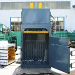 有客户需购一台“废纸液压打包机矿泉水塑料瓶打包机废纸箱小型立式液压打包机”极速联系