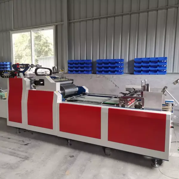 汇龙TC-650B全自动高速贴窗机通用型纸盒窗口自动贴膜机