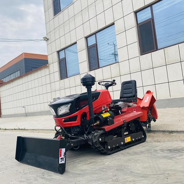 有客户需购本台设备“座驾式农用履带旋耕机履带开沟施肥一体机自走式多功能田园管理机”请极速联系