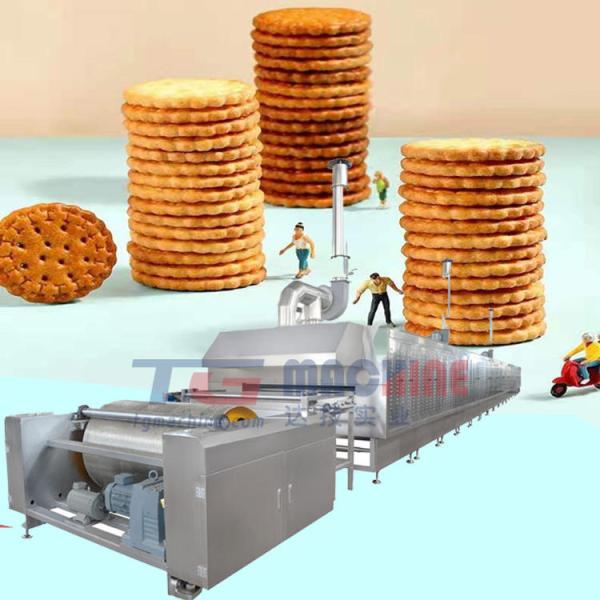 The full automatic sandwich cracker bakery equipment