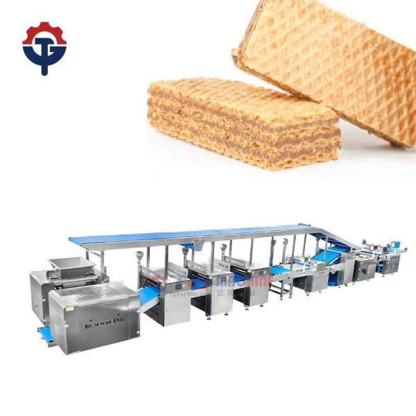 Industrial Waffle & Wafer Biscuit Making Machine