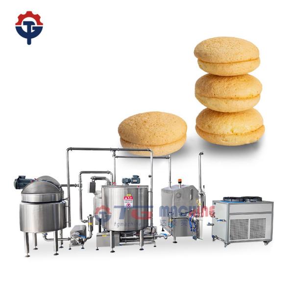 Dây chuyền sản xuất bánh Cup Layer Cake tự động