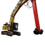 Đầu trộn cố định bùn quay – gắn máy xúc