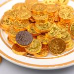 Máy đóng gói kẹo socola hình đồng xu