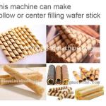 Máy sản xuất bánh wafer stick & bánh trứng cuộn tự động