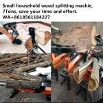 Small Tons Wood Log Splitter