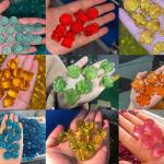 Dây chuyền sản xuất kẹo dẻo Gummy Bear tự động