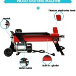 Portable Horizontal Wood Log Splitter