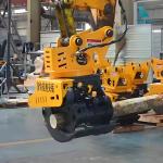 Máy cưa xoay thủy lực