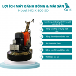 Máy đánh bóng & mài sàn M12 - X - 800 - SD