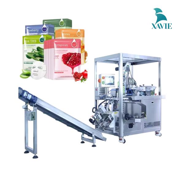Máy đóng gói mặt nạ mỹ phẩm