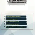 Máy Làm Bánh Rán Thương Mại Chạy Bằng Điện Mini Tự Động