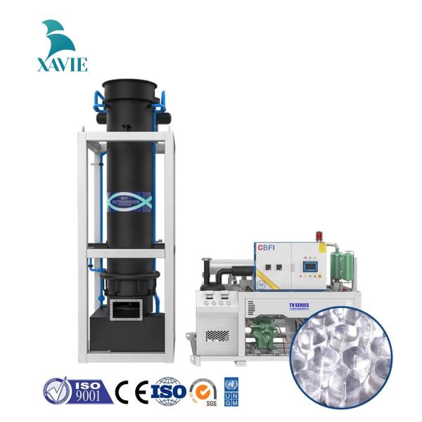 Máy làm đá tinh khiết công nghiệp dạng đá ống