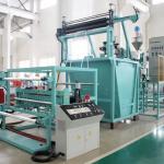 Máy làm lưới thoát nước phẳng bằng nhựa