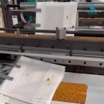 Máy làm túi dây kéo vải không dệt