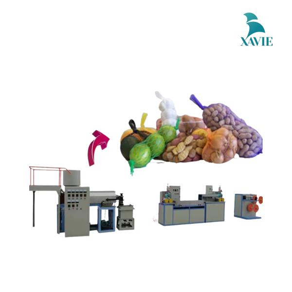 Máy làm túi lưới nhựa đựng hoa quả