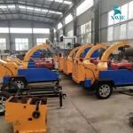 Máy nghiền gỗ rừng di động