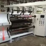 Máy rạch và cuộn giấy cuộn nhựa tự động