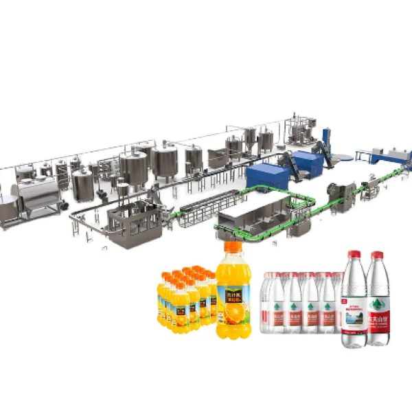 Máy sản xuất nước giải khát đóng chai, nước khoáng tinh khiết