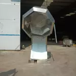 Máy trộn gia vị khoai tây. bỏng ngô