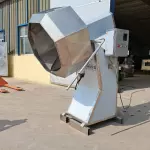 Máy trộn gia vị khoai tây. bỏng ngô