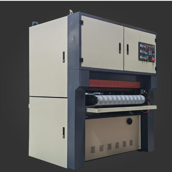 重型宽带砂光机木工机械双面定厚异形底漆金属砂光机打磨机刨砂机