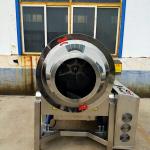 有客户需购一台“辣椒电磁炒货机 豆粕炒货机 大型全自动电磁滚筒炒锅 炒莜麦 机器”请卖家极速联系