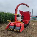 履带圆盘青储机牧草收割机履带式青饲料收获机玉米青储机